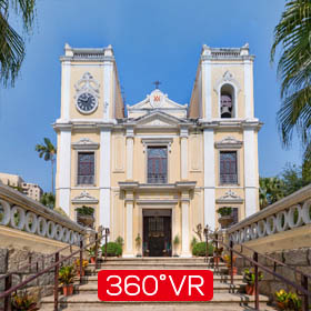 澳门圣老楞佐教堂 风顺堂 澳门轻vr全景旅游助手 指尖上