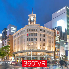 东京银座 | 东京轻VR全景旅游助手_指尖上